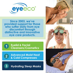 EyeEco brume hydratante, spray pratique et léger pour les yeux