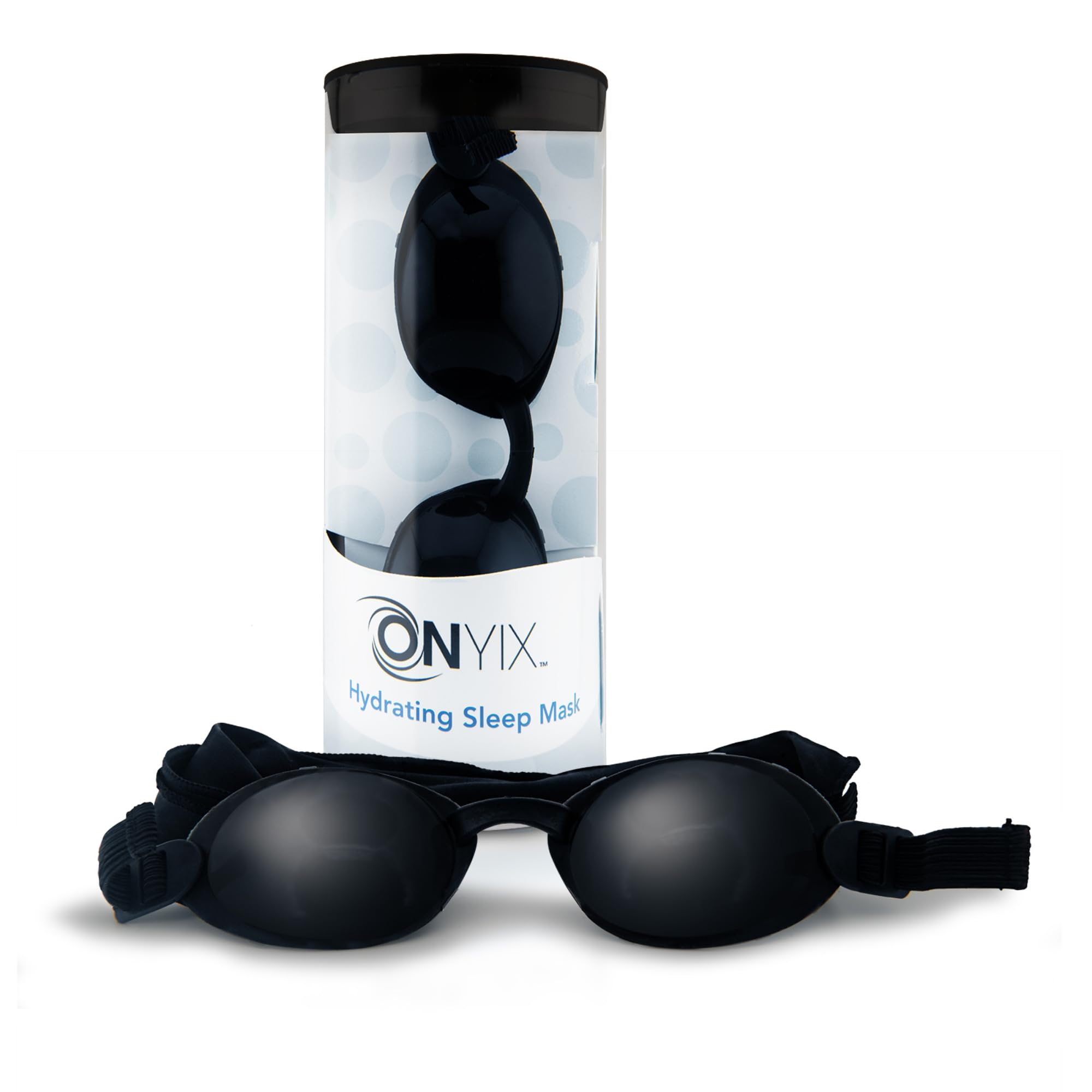 EYEECO Onyix masque silicone hydratant, emballage élégant prêt pour votre rituel nocturne
