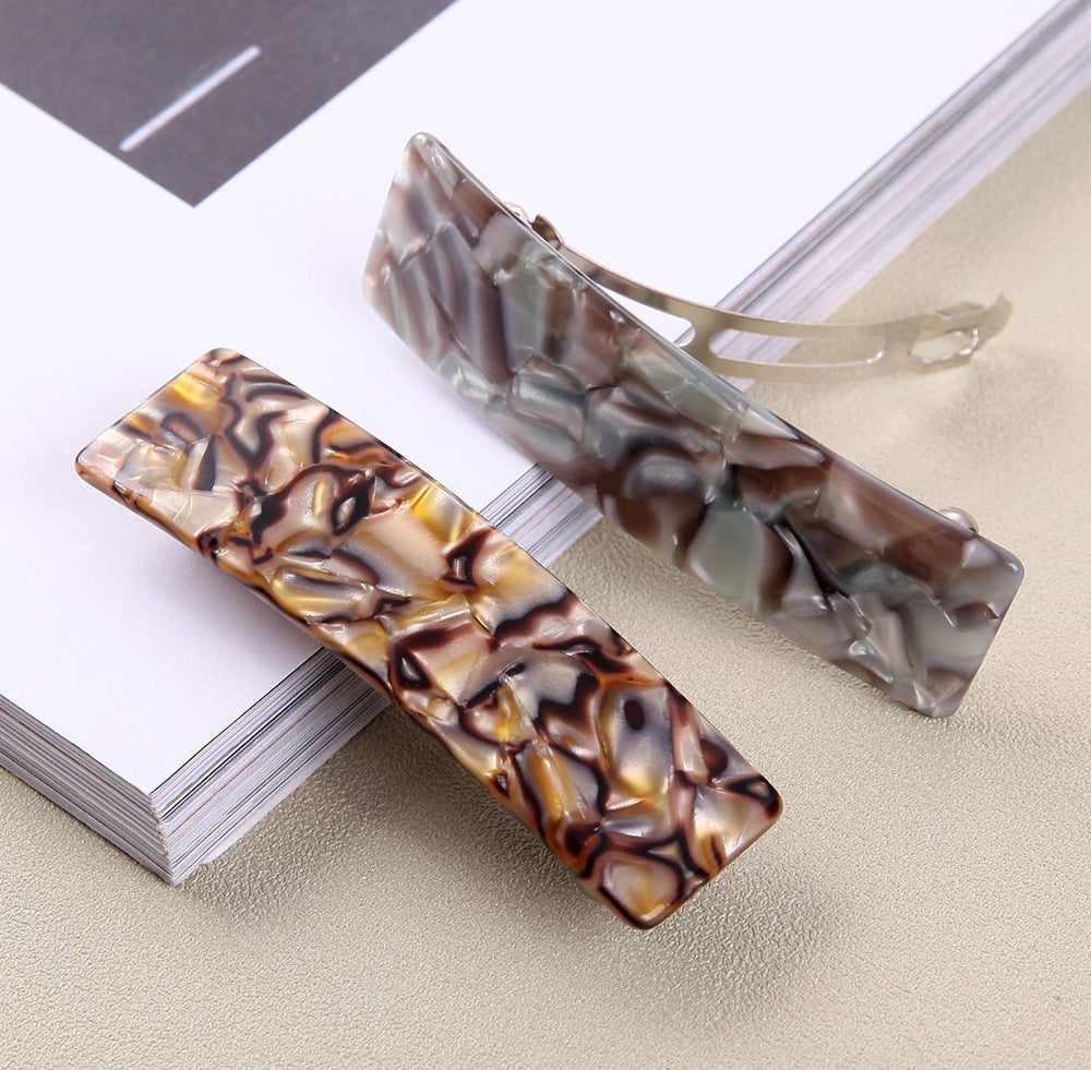 Eyegla: barrettes avec fermeture automatique, coiffage rapide sans glisser.