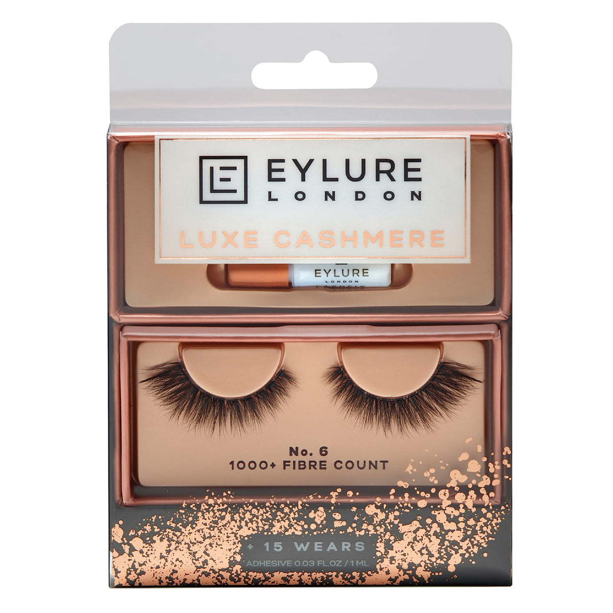 Cils Eylure Luxe Cashmere No.6 – allure délicate et légère pour un regard naturel.