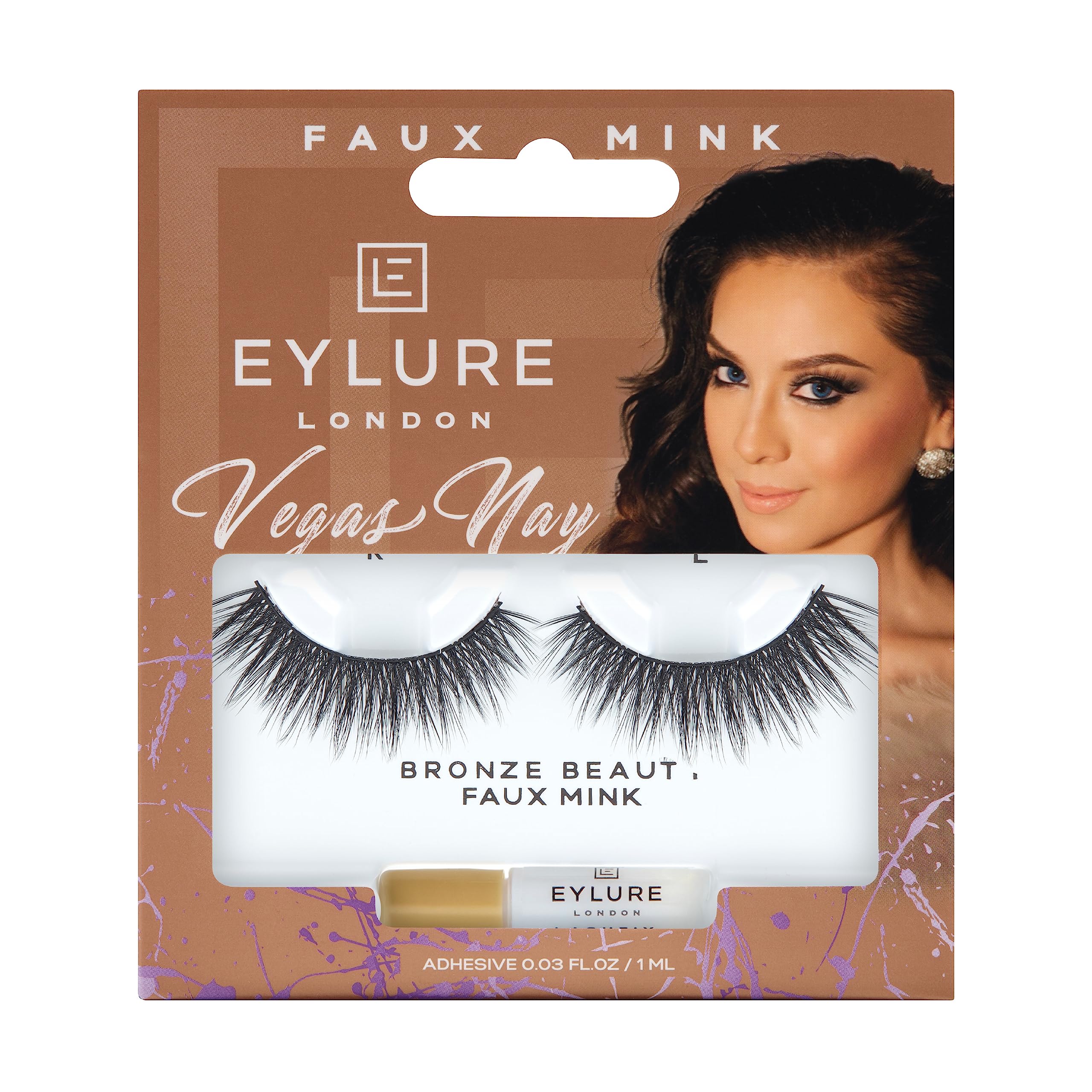 Eylure Vegas Nay Bronze Beauty – cils légers pour un regard élégant et durable