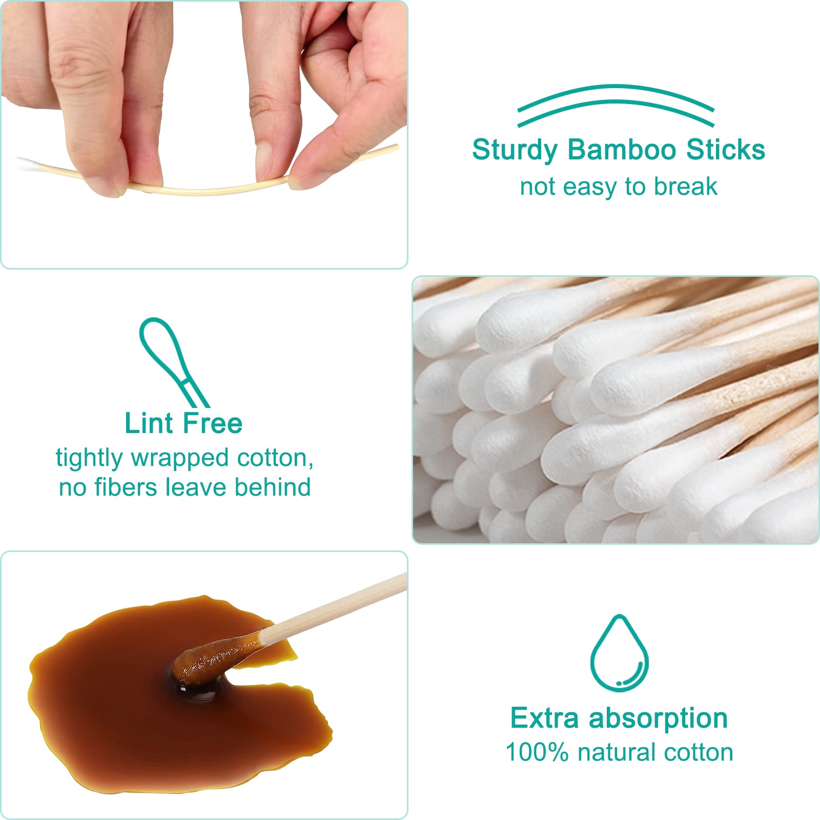 Eyxformula nettoyage d’armes coton long pour accès facilité aux recoins.