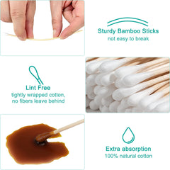 Eyxformula nettoyage d’armes coton long pour accès facilité aux recoins.