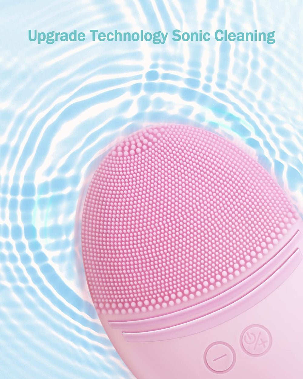 EZBASICS nettoyage profond des pores grâce à la brosse silicone