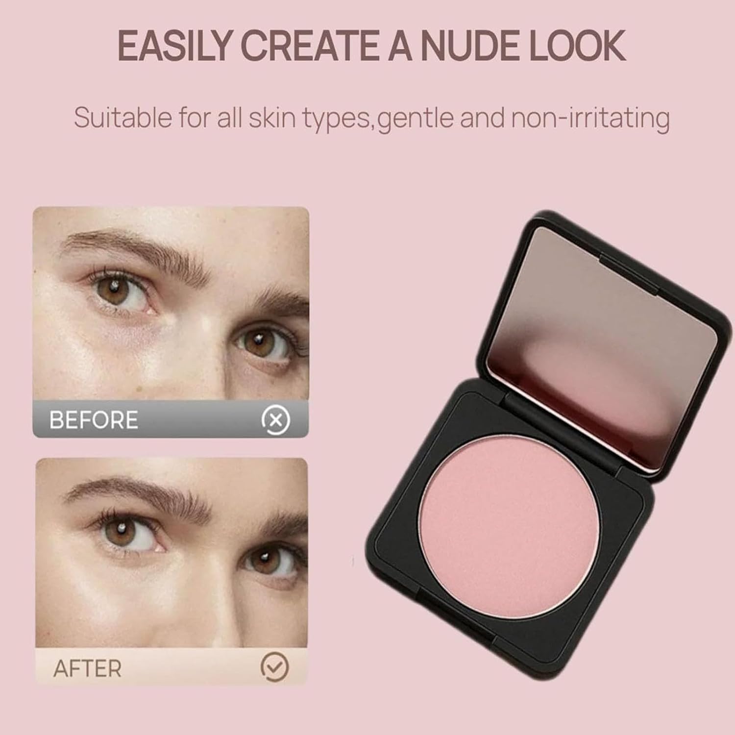 EZBNG Luminance pinceau intégré assure une application lisse et précise.