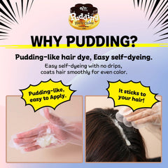 eZn Pudding texture pudding creme, permet une application homogène sans fuite.