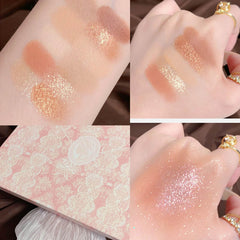 Ombres scintillantes Ezyuanchly Lace ajoutant une brillance discrète.