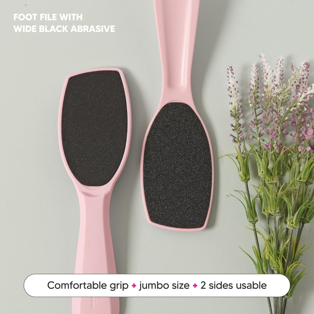 F3 Systems lime-pieds larges rose vif, usage humide pour une pédicure rapide et efficace.