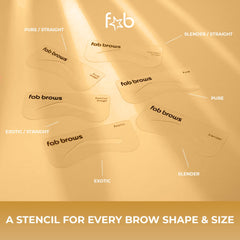 Fab Brows Duo : 6 formes naturelles pour tous les visages
