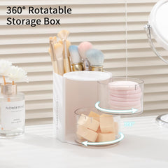 FABROK Design 2 en 1 pour maquillage et accessoires, organisation polyvalente.