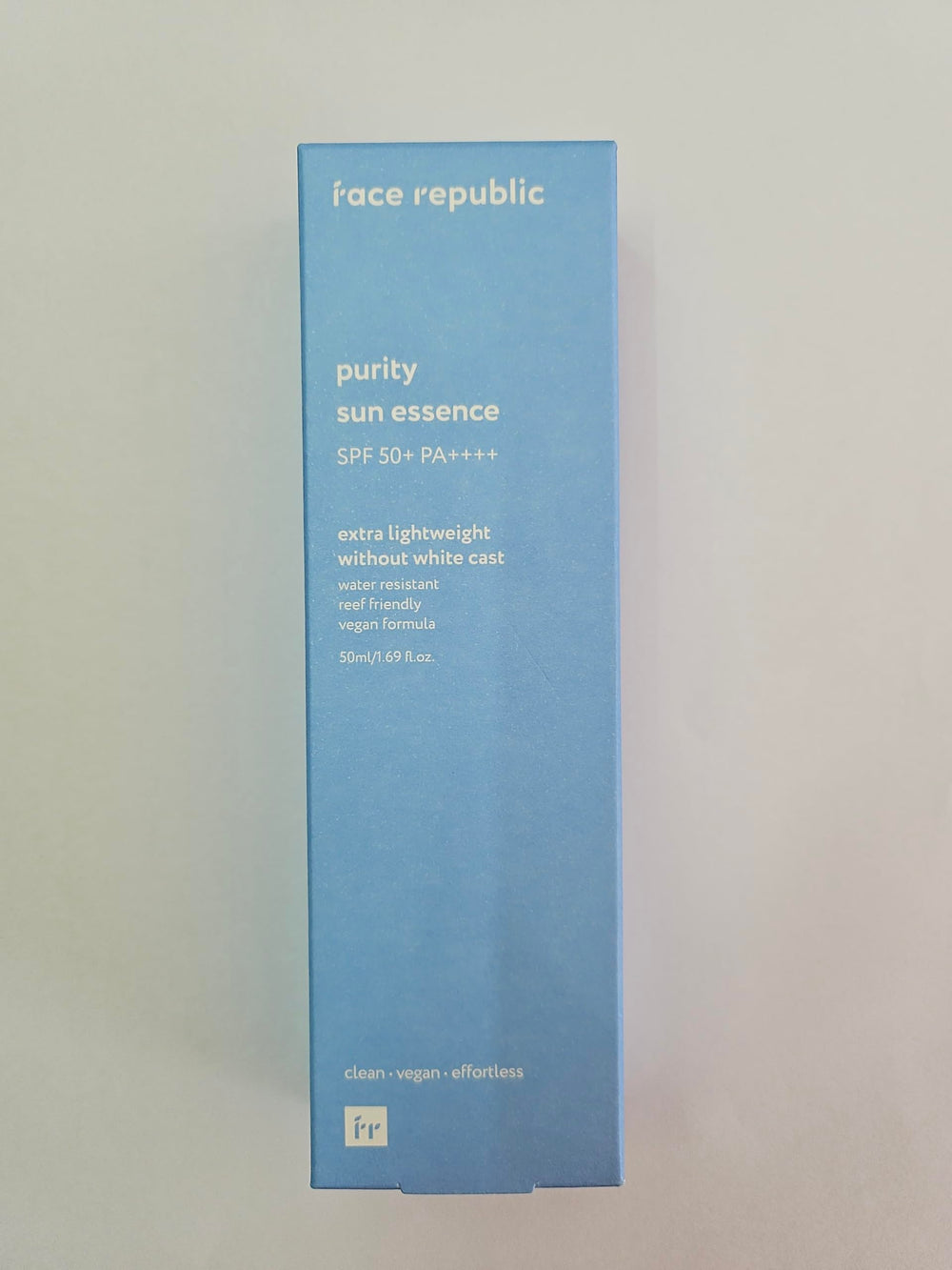 Hydratation par Ceramide NP dans Face Republic Purity Sun Essence
