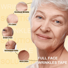 Face Tape lifting-lignes-sourire, atténue les ridules autour de la bouche sans douleur.