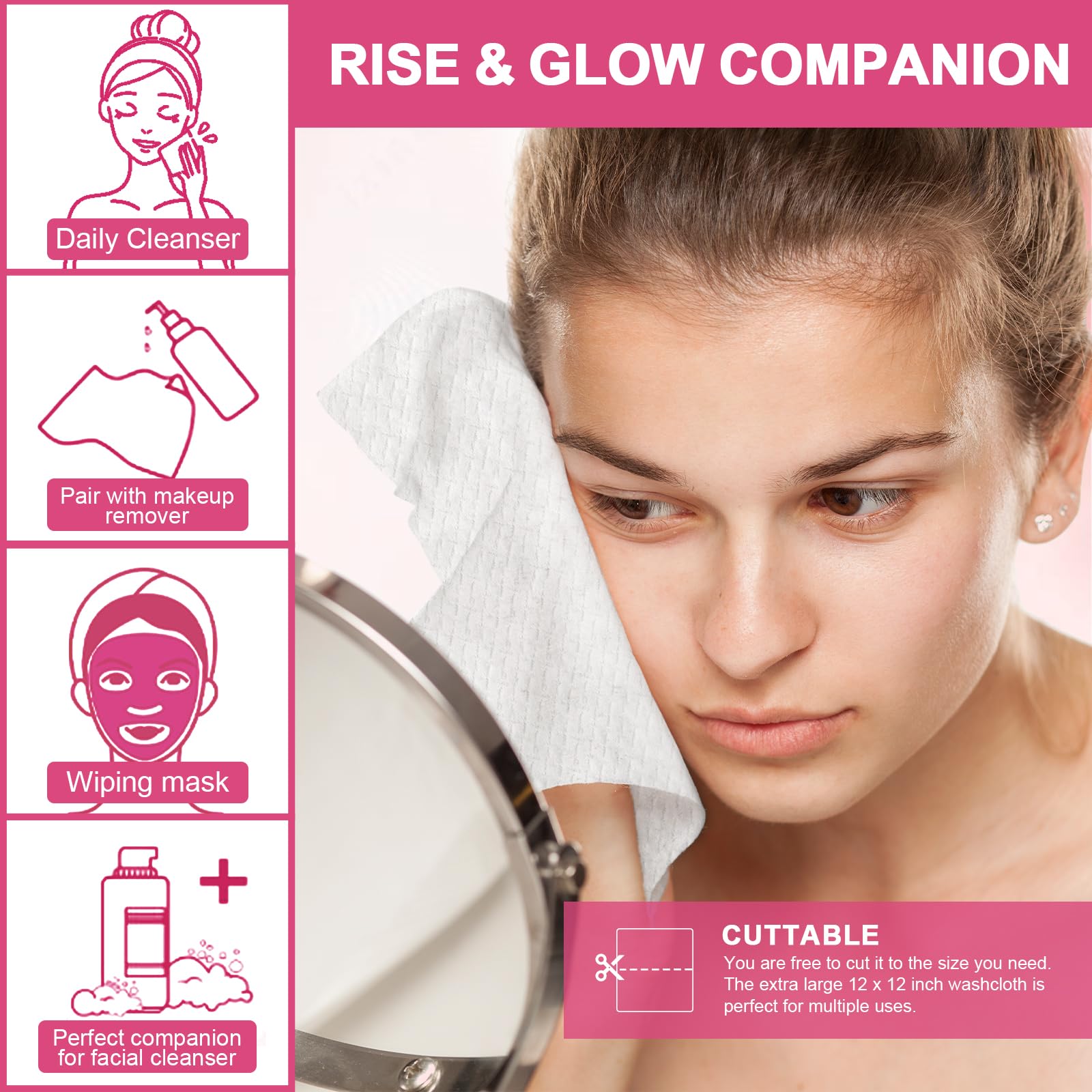 FACEMADE hygiene-jetable: option pratique en déplacement.