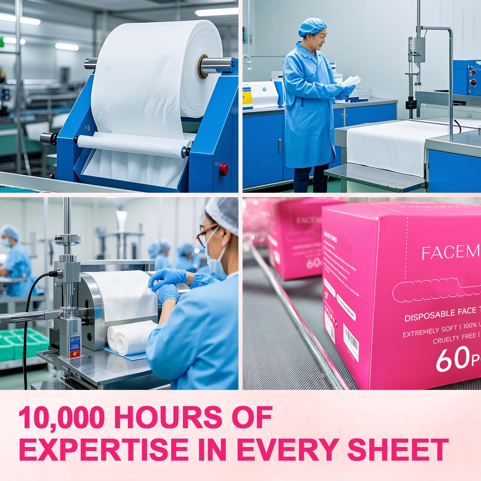 FACEMADE utilisations-polyvalentes: parfaites pour routine visage et voyage.