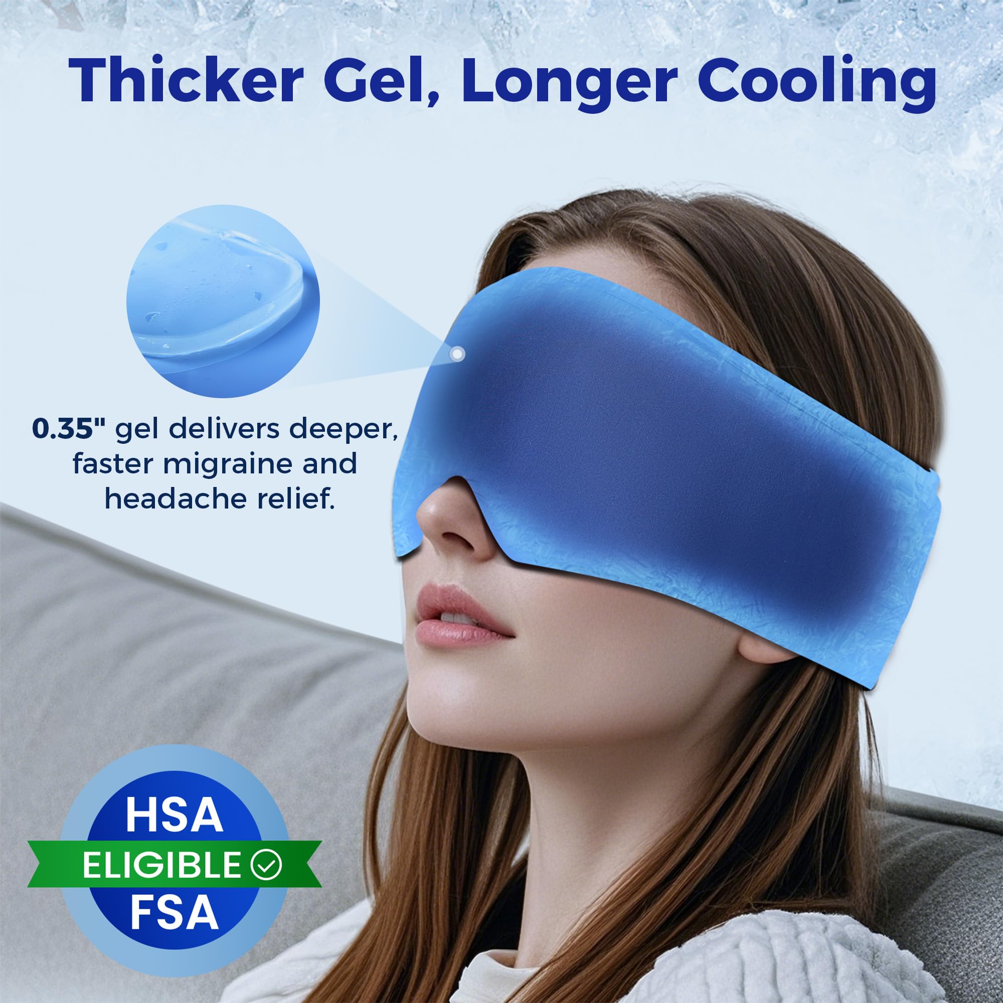 FACEMOON matière flexible douce s'adapte parfaitement au visage.