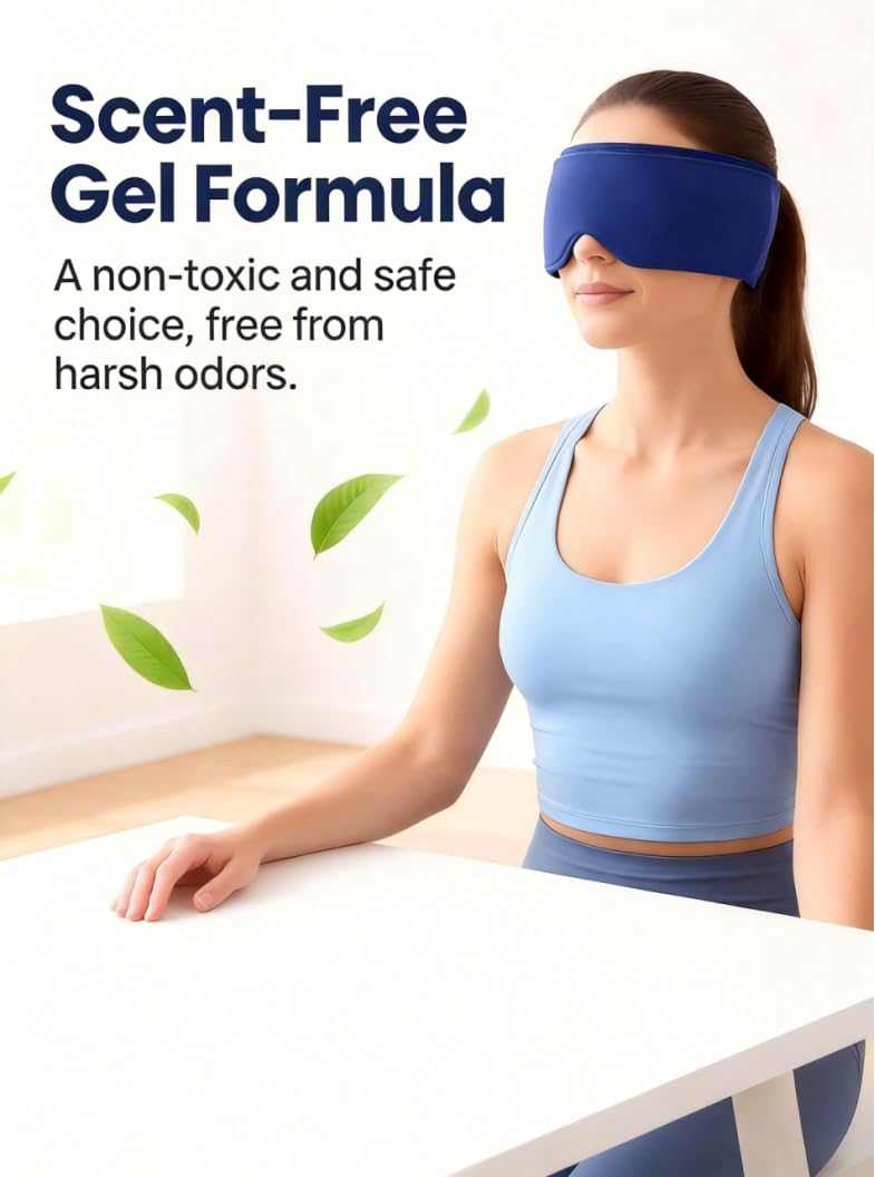 FACEMOON masque-yeux-reglage-velcro-confort ajustable