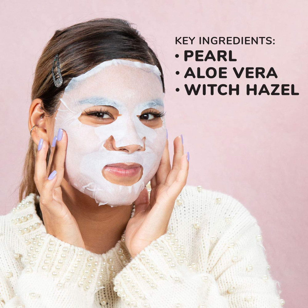 FACETORY masque perle essence légère et non collante sur peau