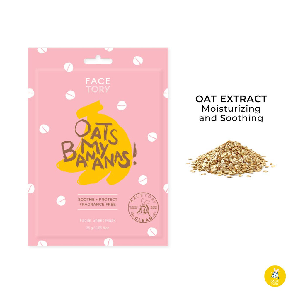 FACETORY OATS MY BANANAS – essence lactée douce qui nourrit la peau.