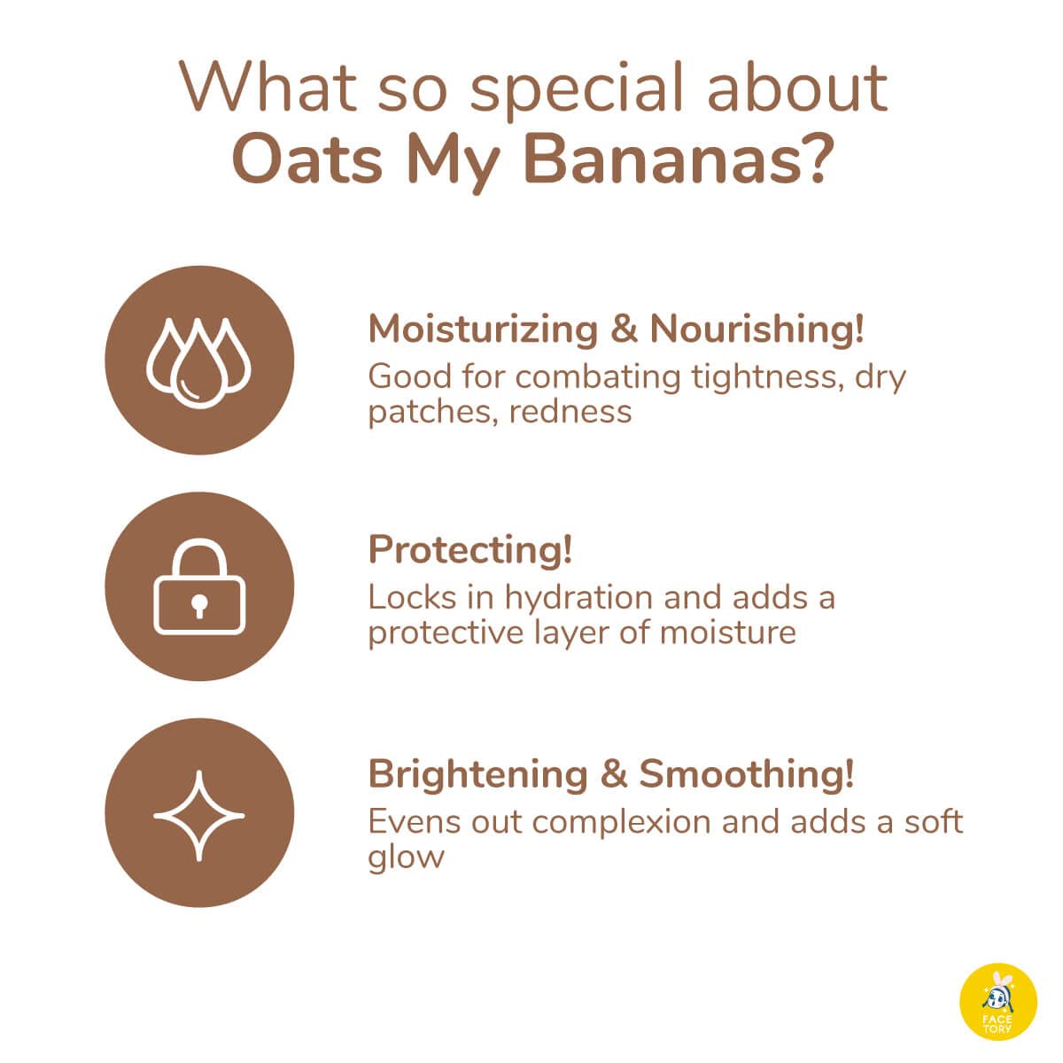 FACETORY OATS MY BANANAS – rituel de soin à la maison après une longue journée.