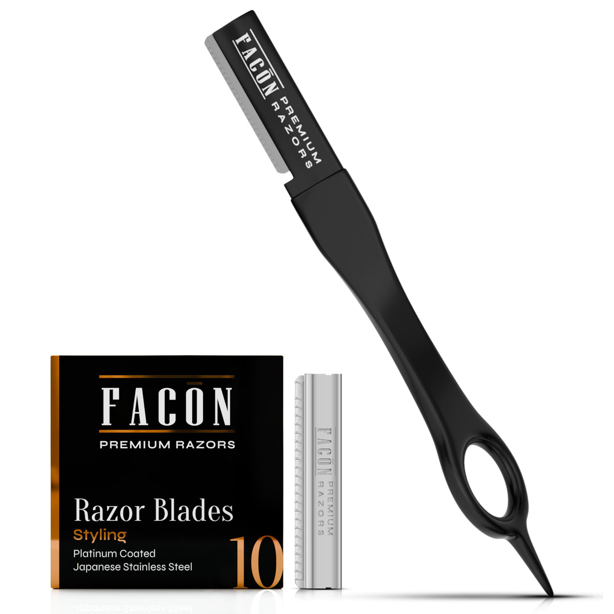 FACON rasoir barbe précision pour des contours nets et pro.