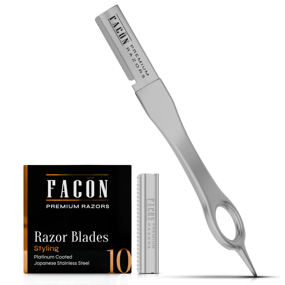 Facón Rasoir Barbe précision pour tracé net et contrôle