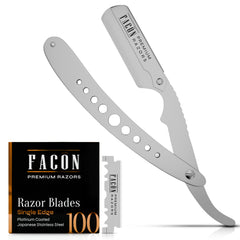 FACON kit-professionnel rasoir droit pour précision et contrôle optimal.