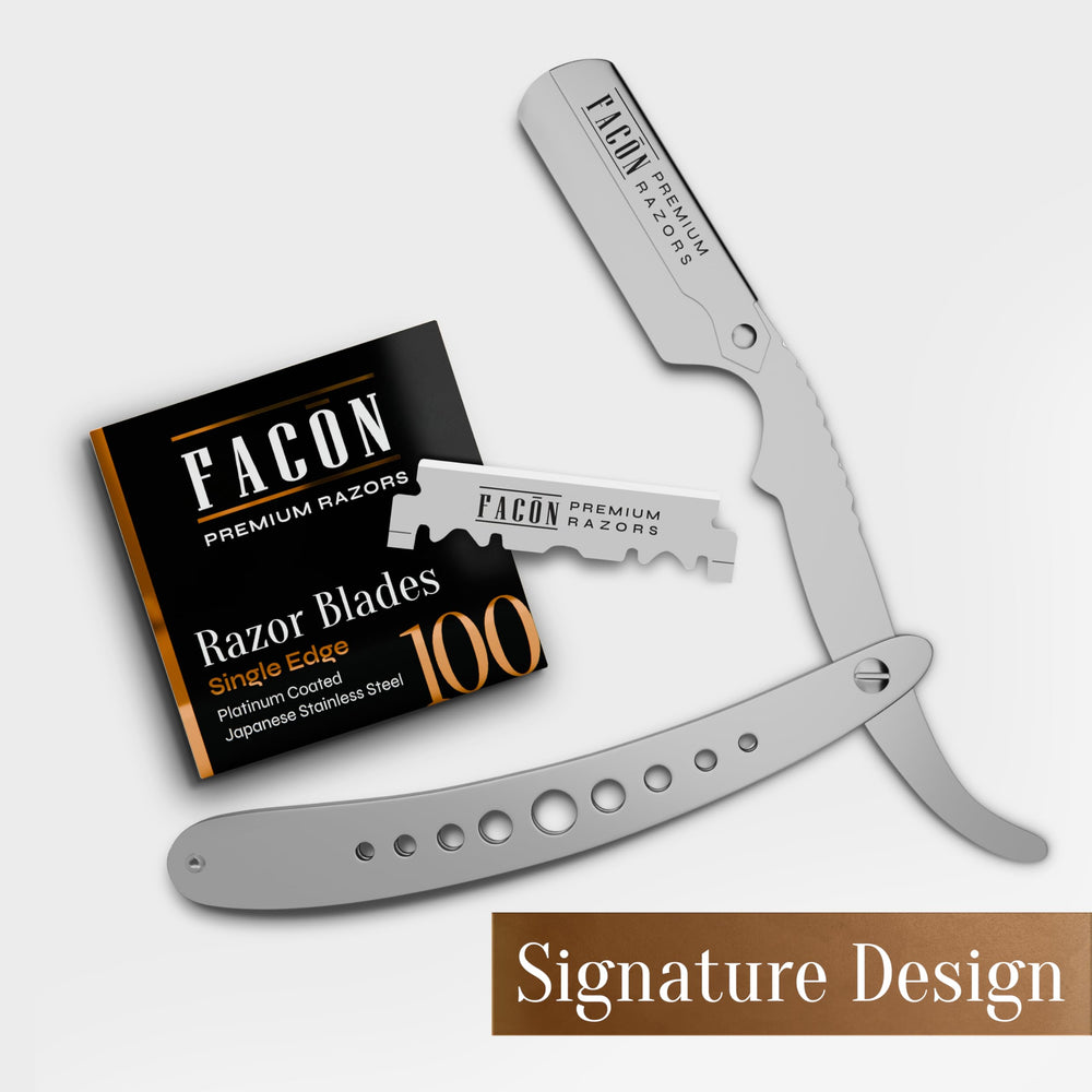 FACON trousse-accessoires-rasoir-droit rangement pratique pour entretien.
