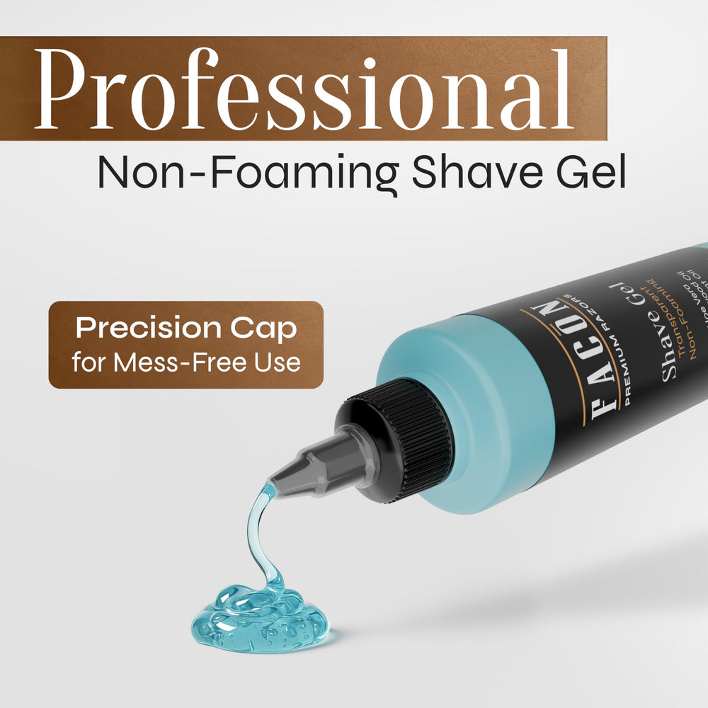 FACON fragrance-retained gel suits barbers and home grooming routines.