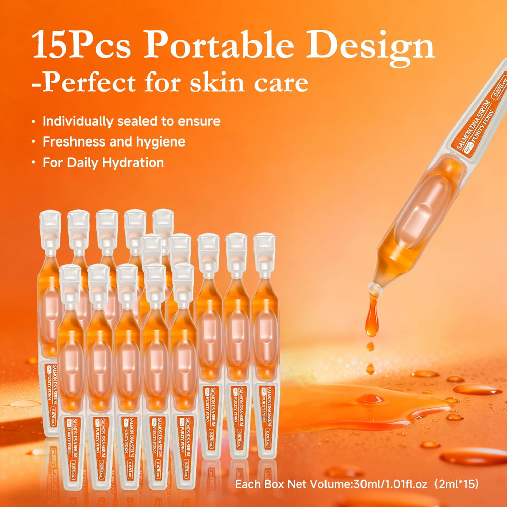 Faczuryn Salmon DNA Serum hyaluronic acid layers support deep skin hydration.