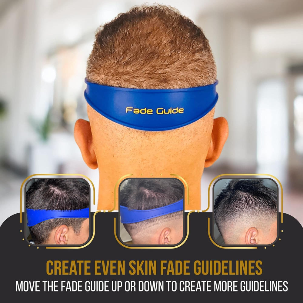 Fade Guide - gabarit ligne cheveux aide à obtenir une ligne nette.