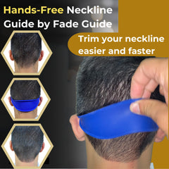 Fade Guide - gabarit nuque, ligne propre pour contour précis.