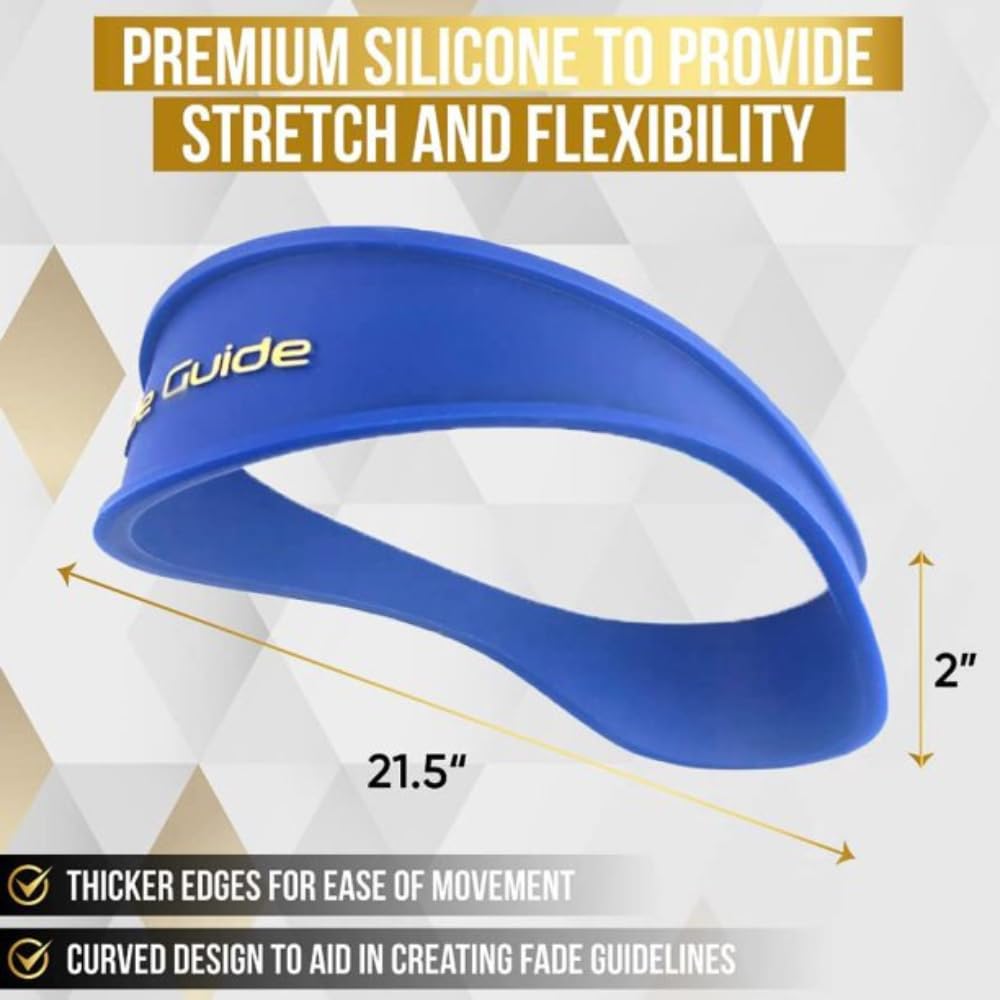 Fade Guide - kit domicile compact prêt pour les sessions de coupe.