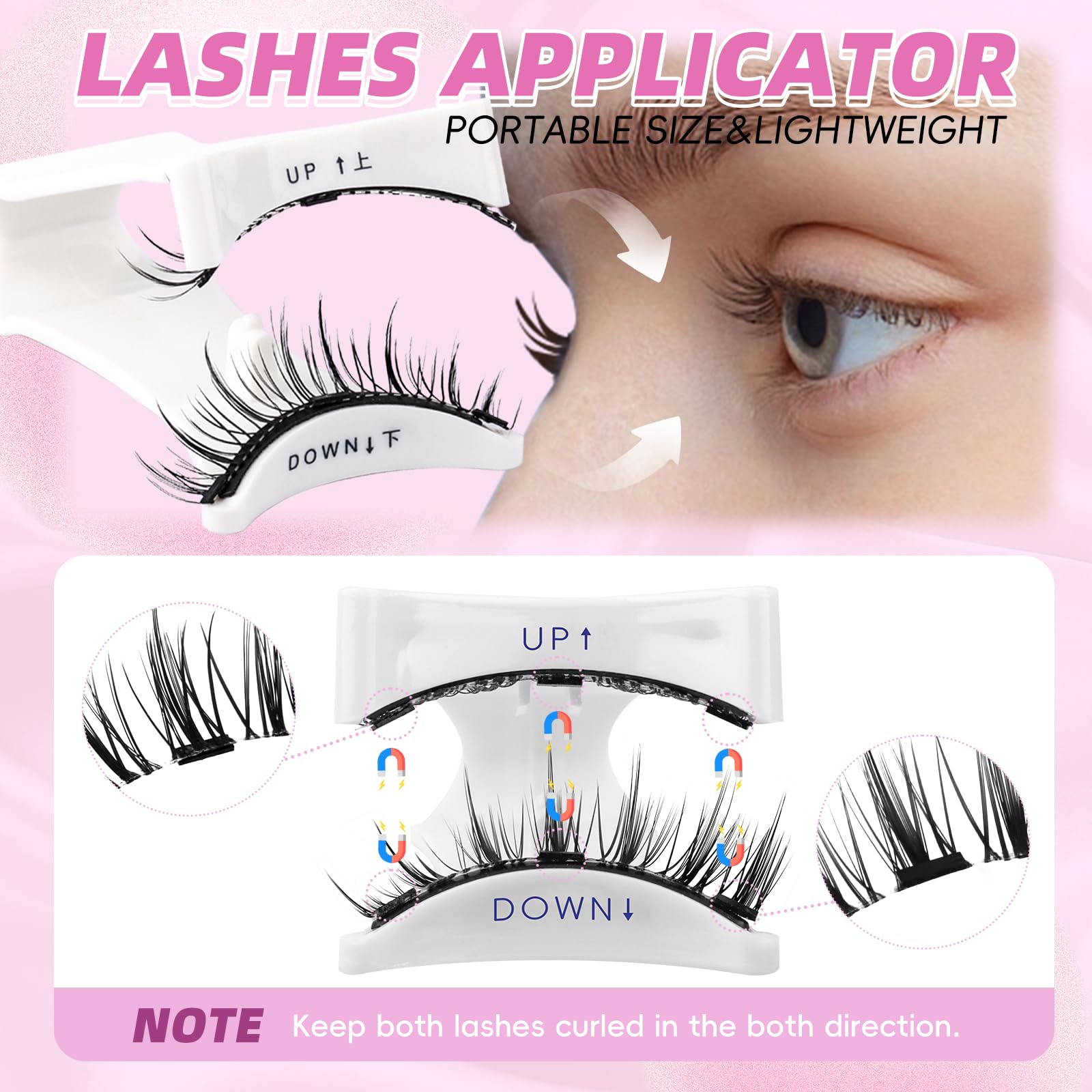 Applicateur inclus facilitant l’application des cils FADLASH.