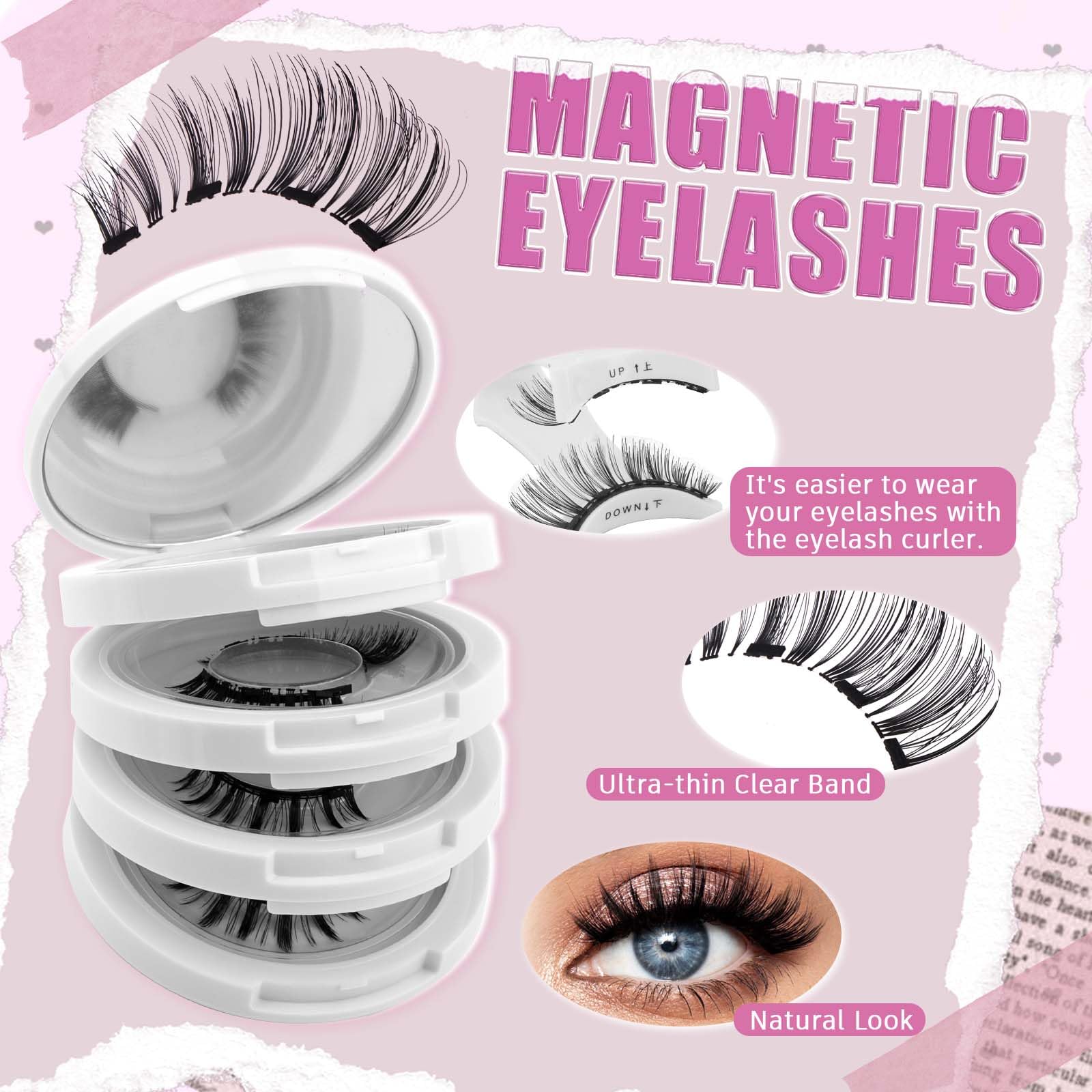 Applicateur magnétique FADLASH pour une pose précise sans colle