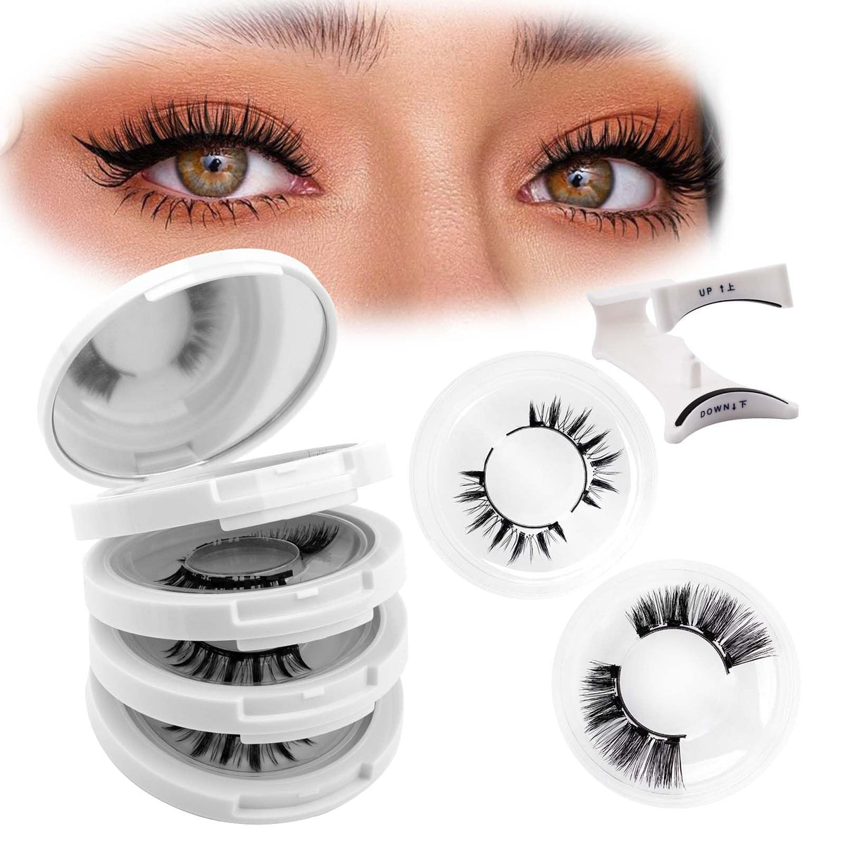 Cils magnétiques FADLASH – kit de 4 paires pour une application rapide
