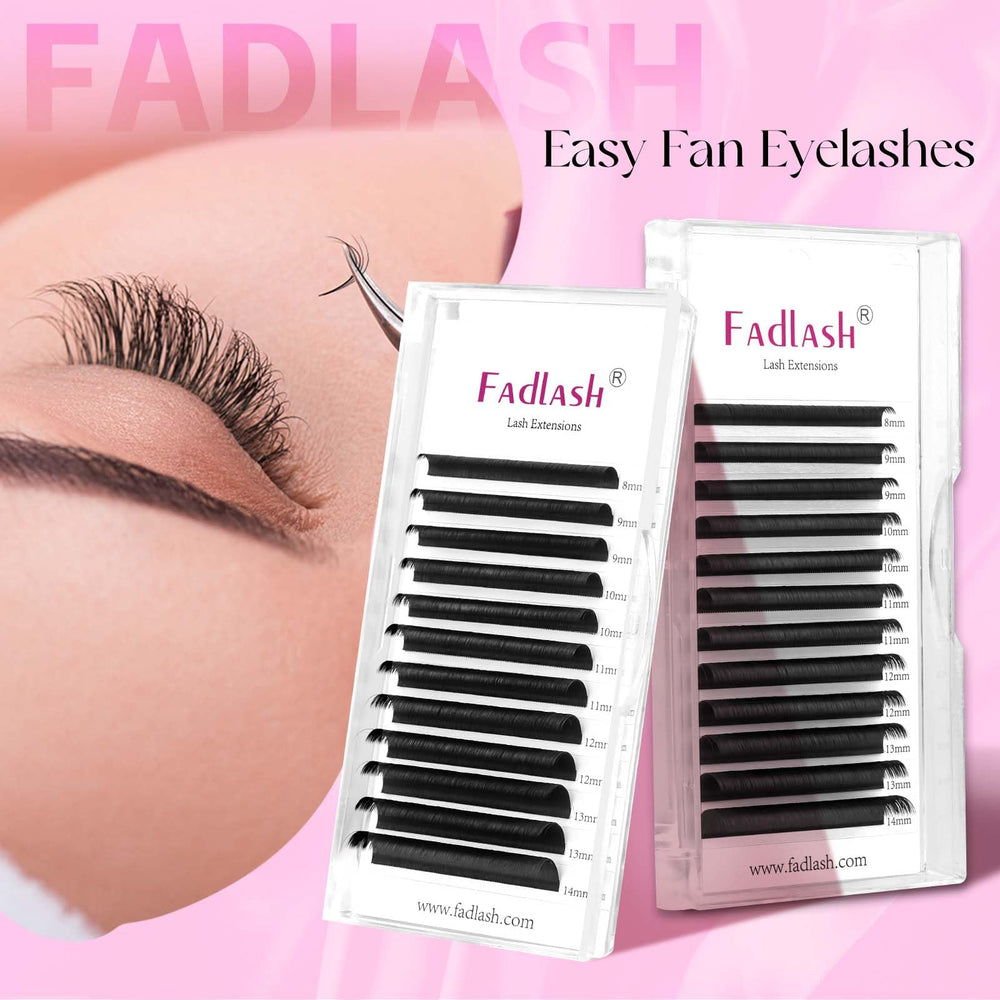 FADLASH cils volume, effet éventail 12mm, service client réactif.