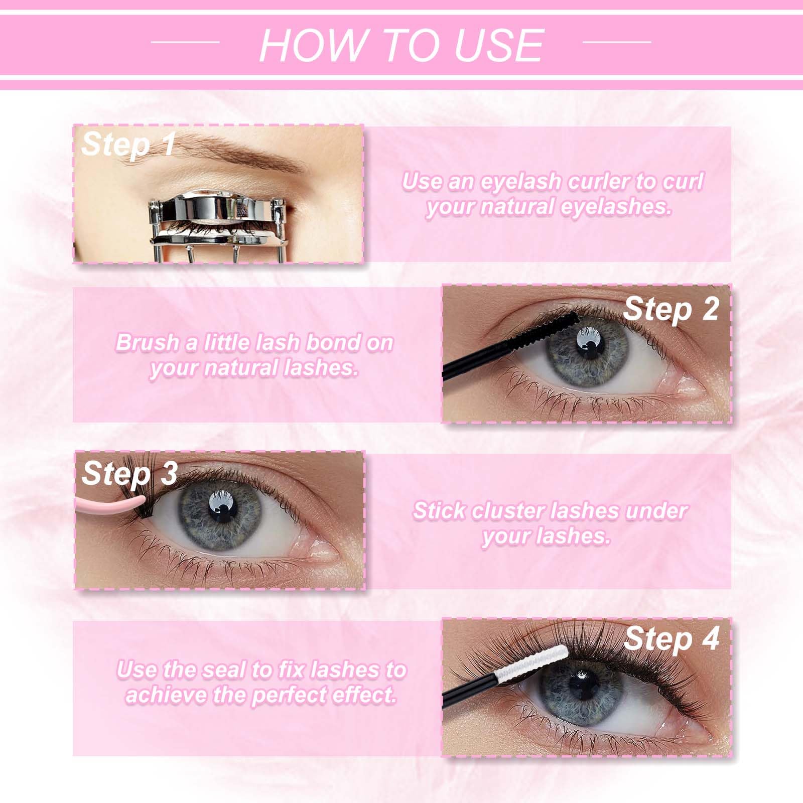 FADLASH Clusters variantes polyvalentes pour styles variés.