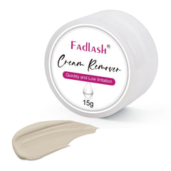 FADLASH Crème démaquillante cils 15g pour retirer les extensions en douceur.