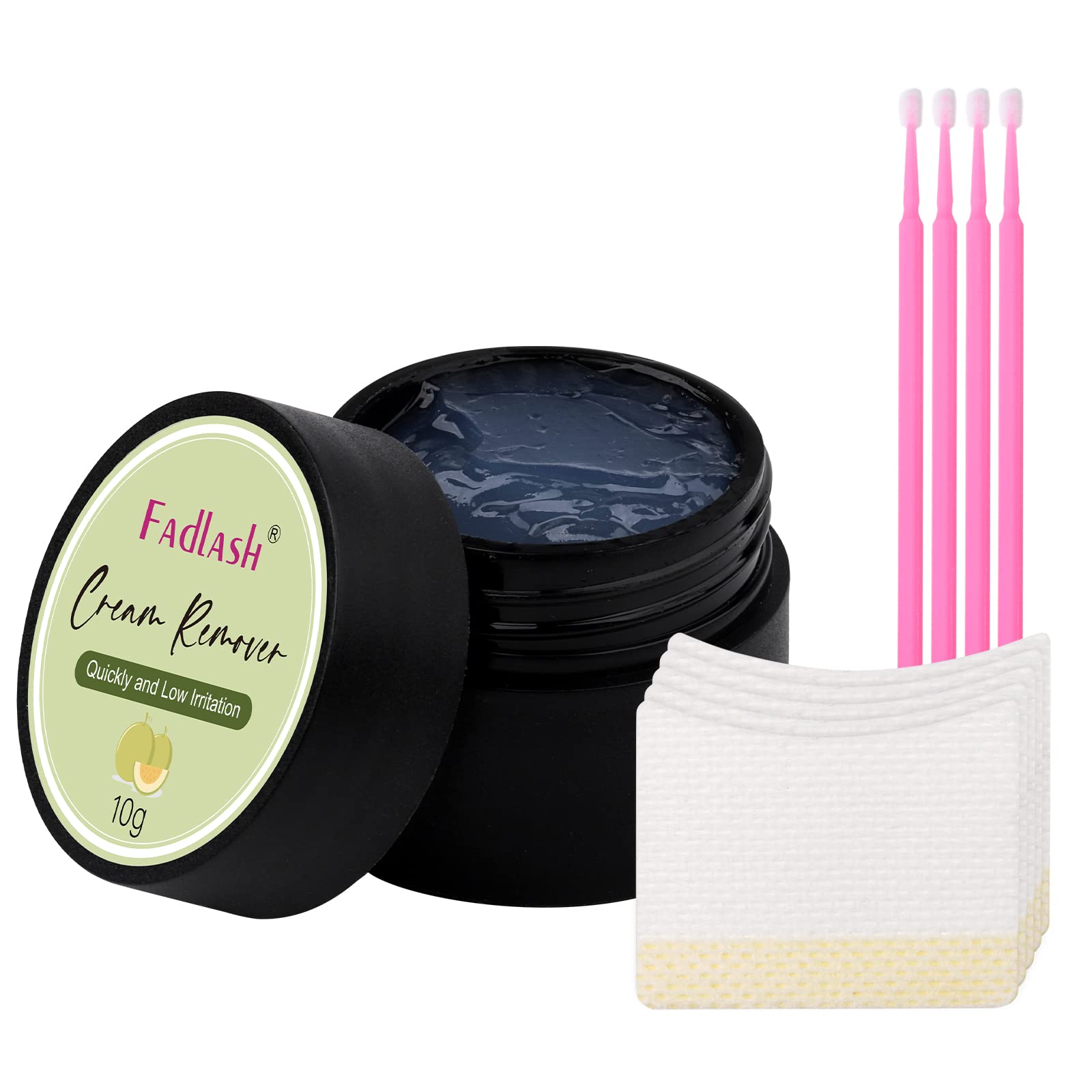 FADLASH Dissolvant crème pour cils : dissolution rapide de la colle des extensions.
