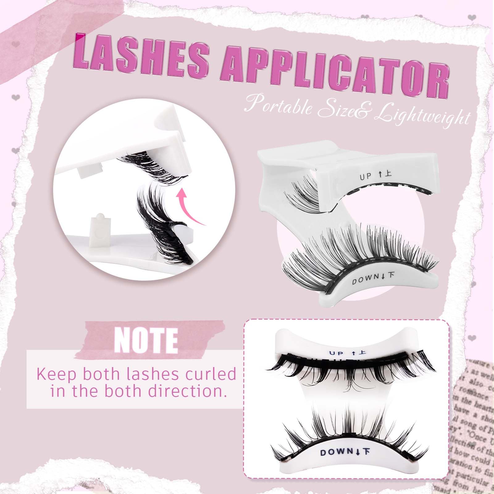 Ensemble FADLASH wispy naturels pour look discret