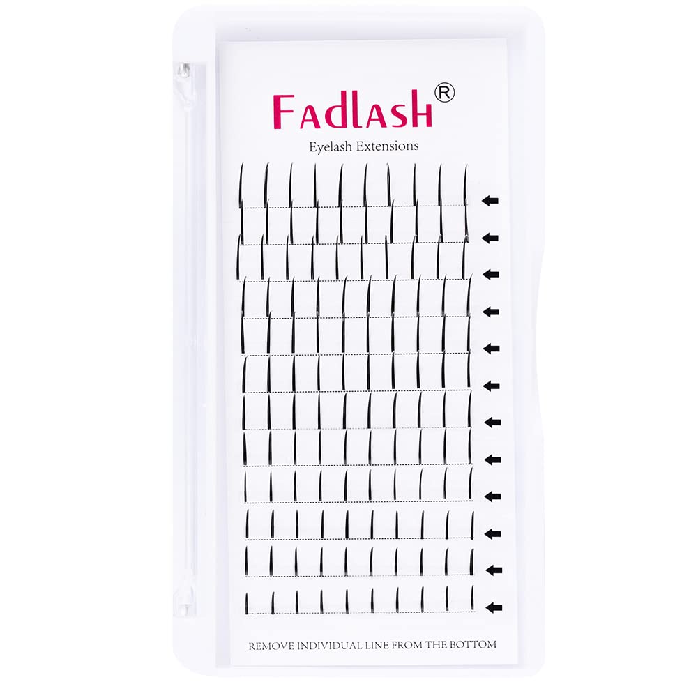 Cils extensions FADLASH épines sur plateau, effet volume discret.