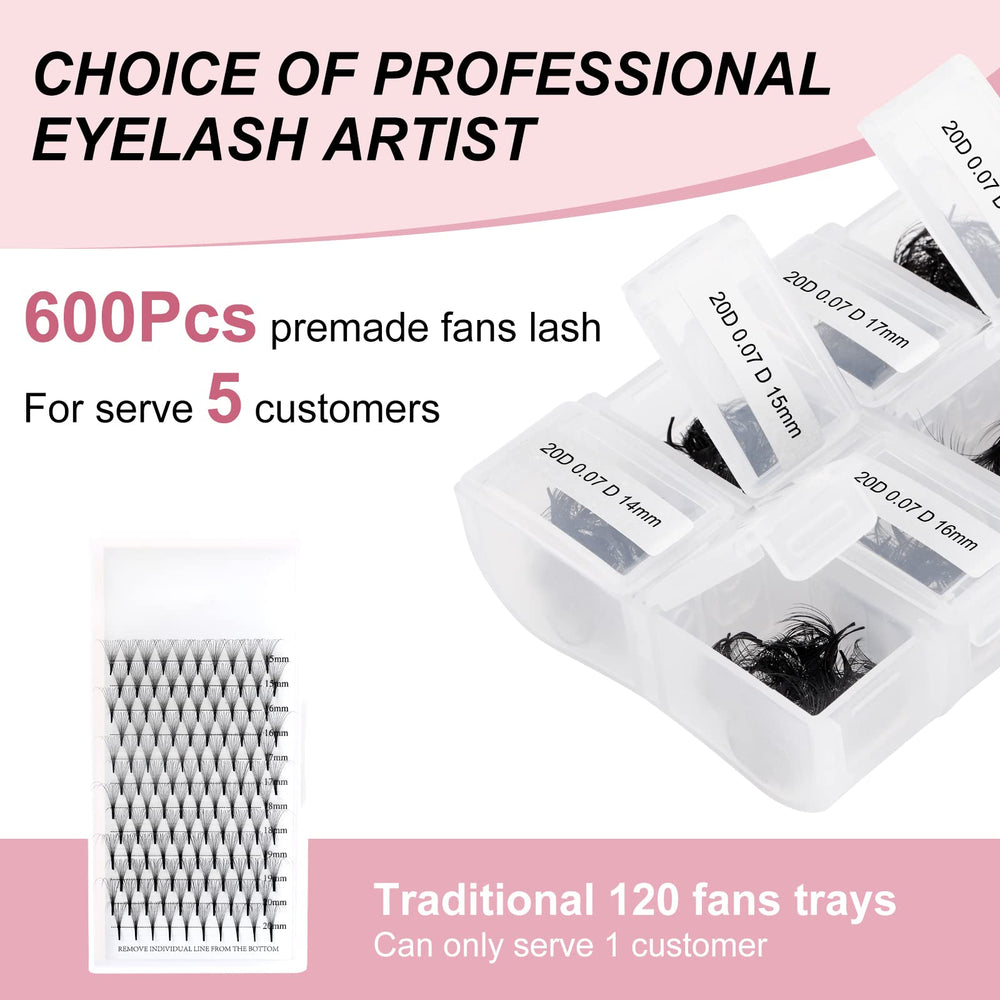 FADLASH: matériau Black PBT doux et léger pour les extensions.