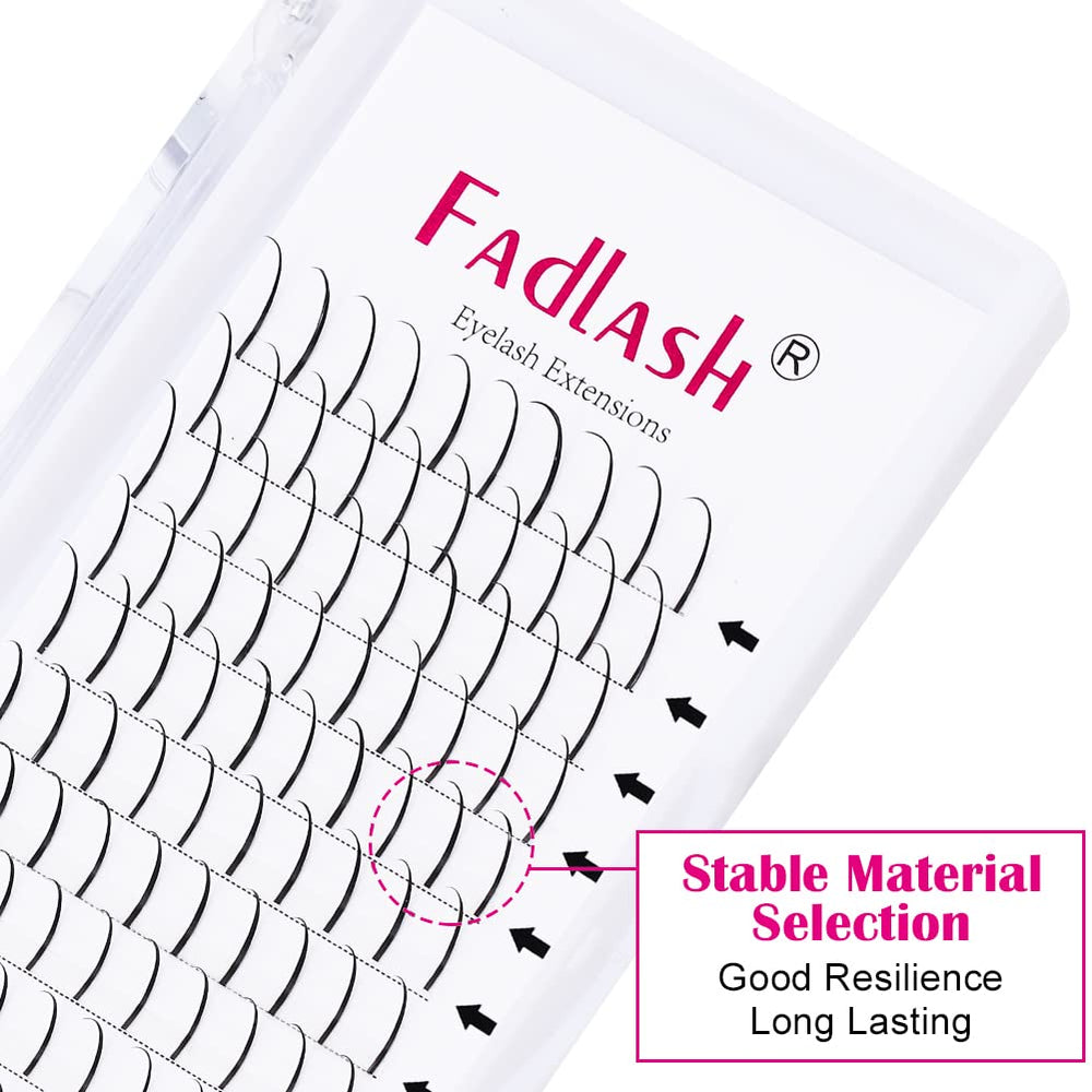 Matériau PBT mat FADLASH épines, douceur proche des cils.