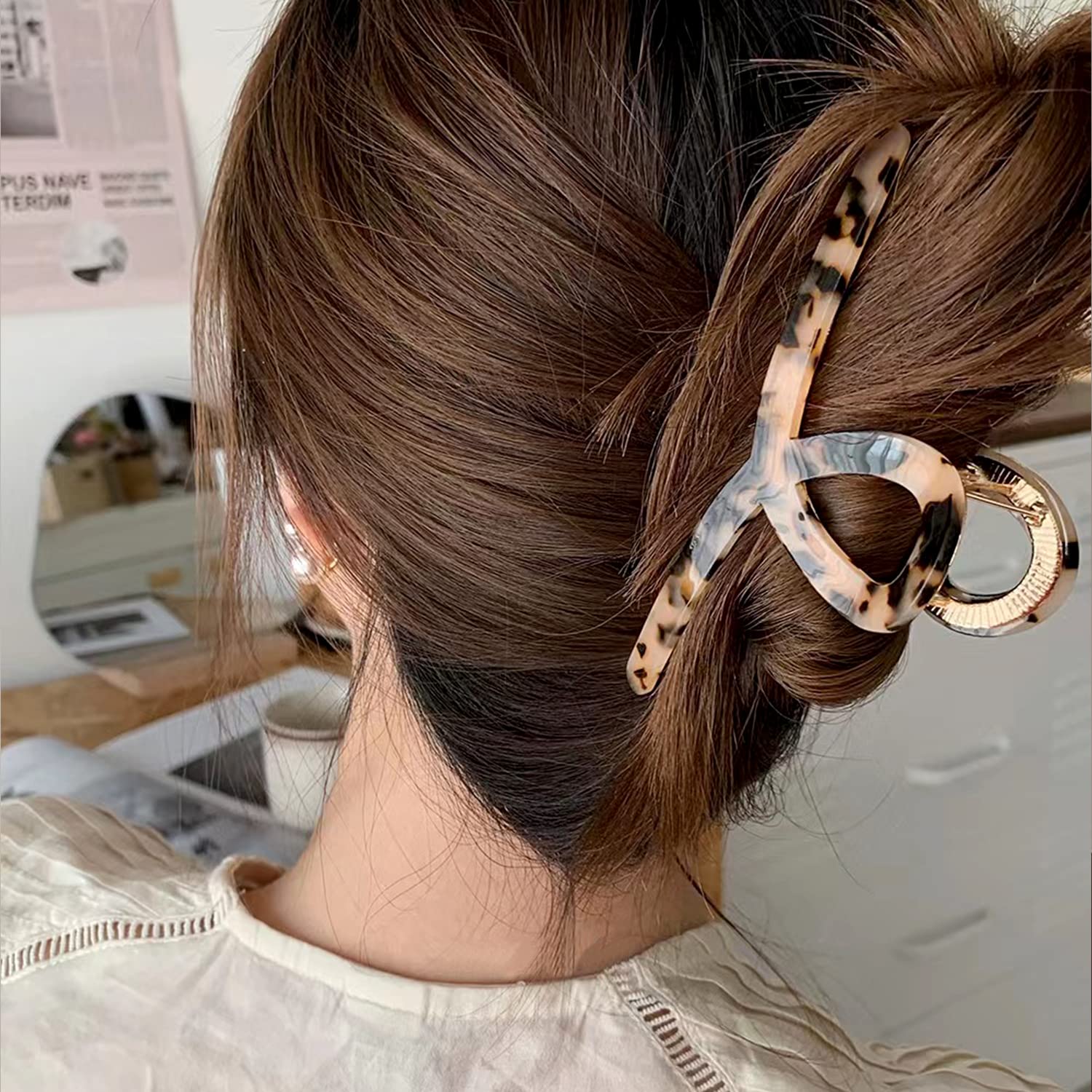 FAELBATY pince papillon pour coiffure quotidienne, pratique et polyvalente.