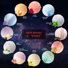 Boules de bain Fafamara effervescence colorée et mousse légère.
