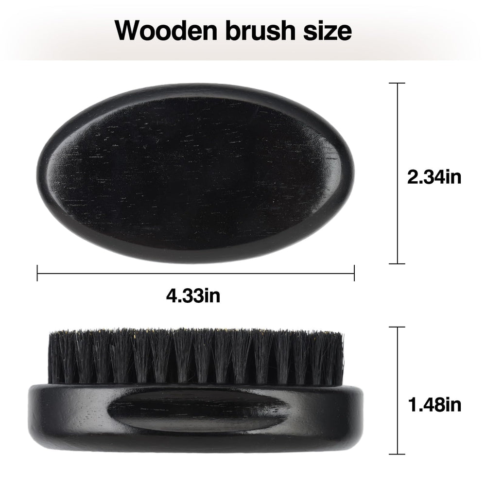 FaHaner brosse barbe lissage frisottis pour une finition douce.