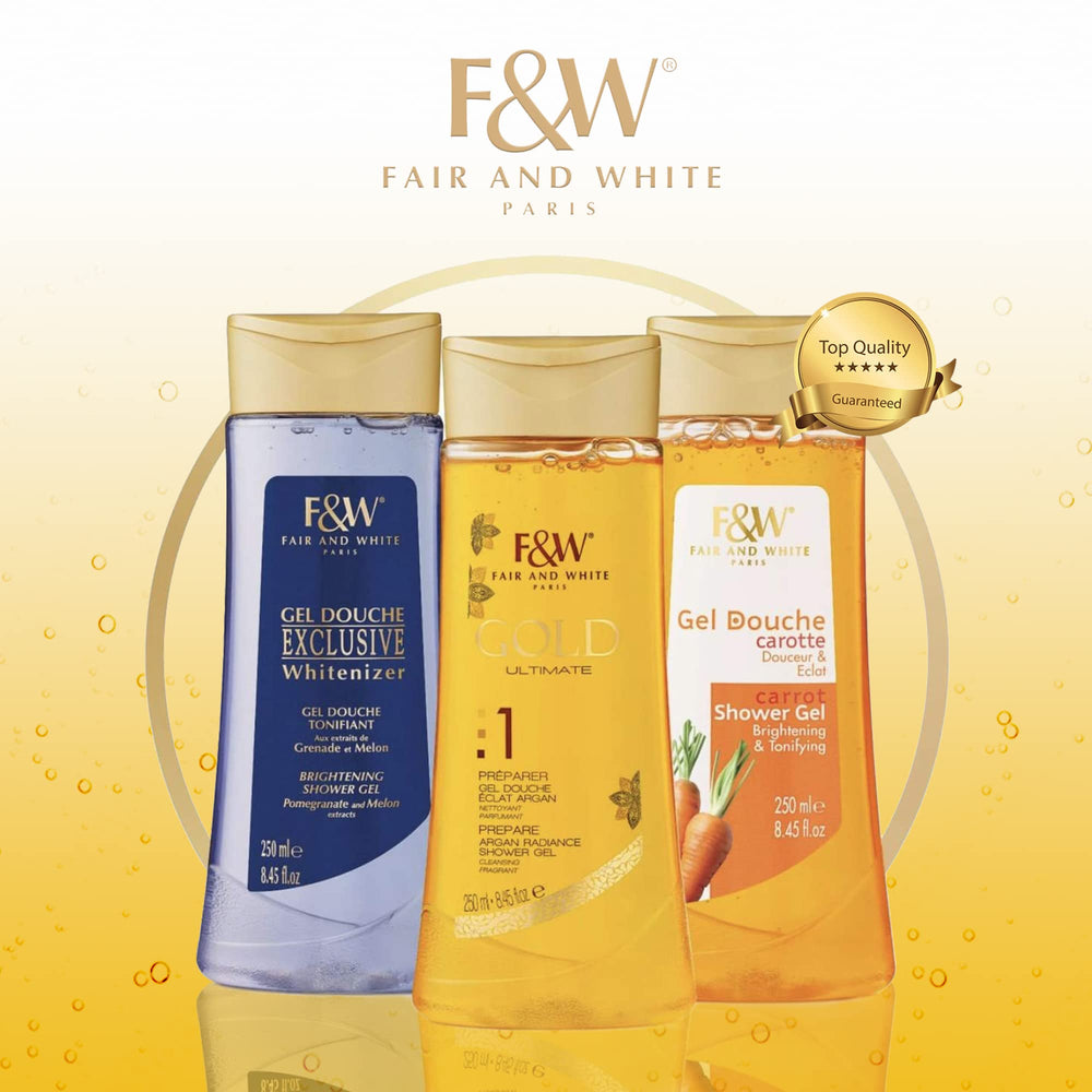 FAIR & WHITE Gold Radiance glycérine – soin hydratant pour la peau.