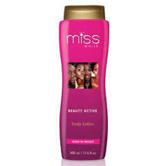 FAIR & WHITE Miss White — bouteille 500 ml, soin hydratant pour le corps.