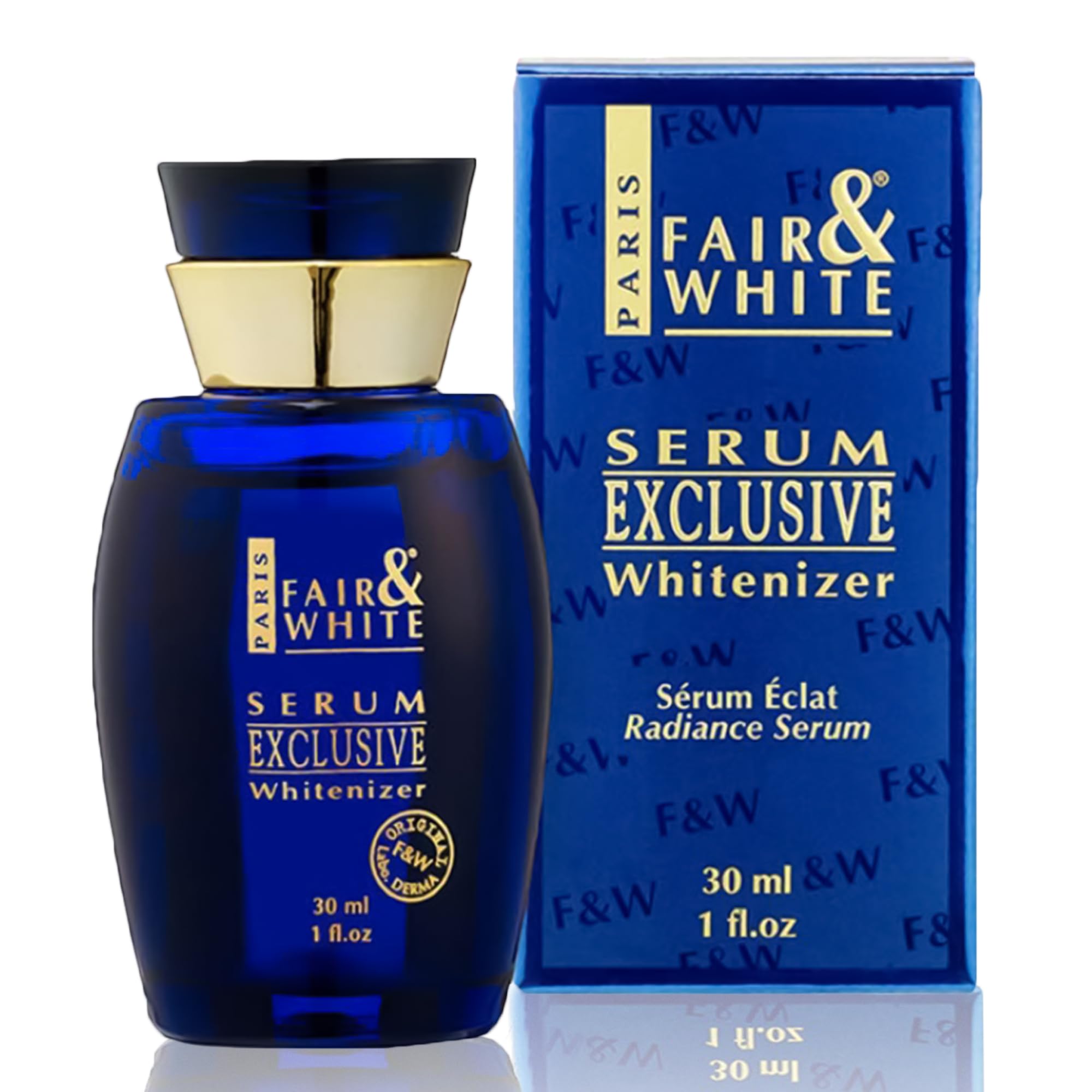 FAIR & WHITE serum brillance bouteille 30 ml pour un teint lumineux.