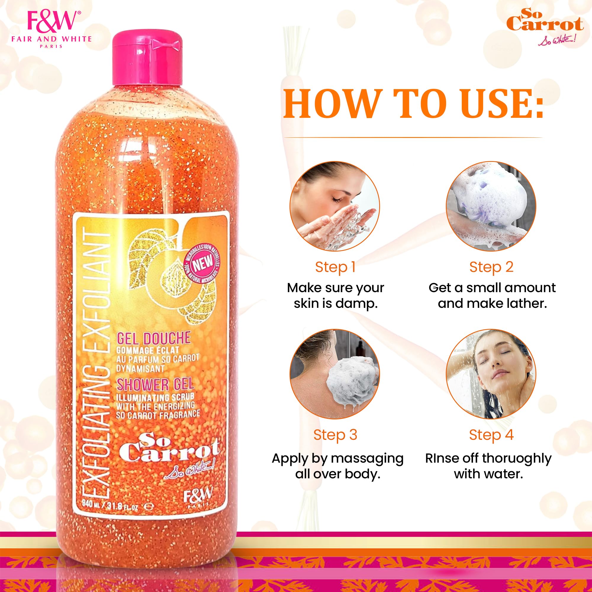 Huile de carotte So Carrot revitalisante pour nourrir la peau